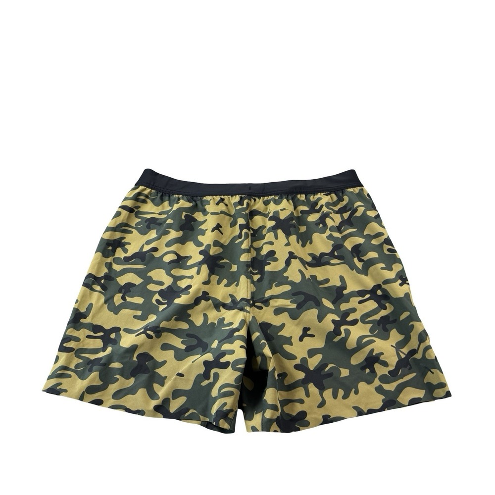 Ten Thousand Times Green Camo Interval Athletic Short Size 2XL